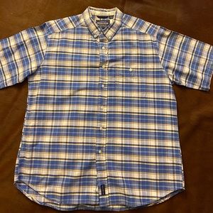 Panhandle Slim Roughstock Plaid Short Sleeve